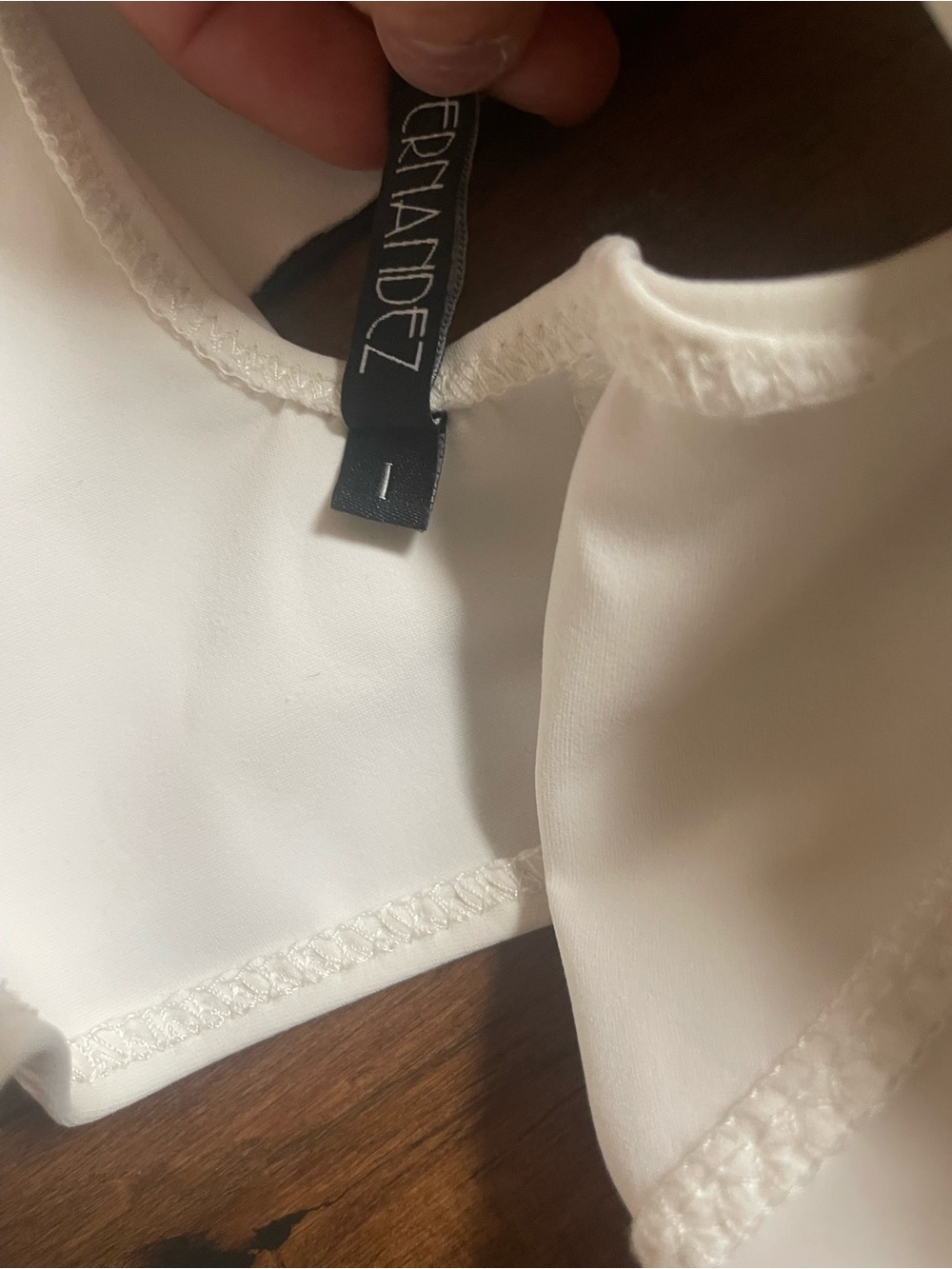 Lisa Marie Fernandez White Ruffle One-Shoulder Bikini Set - Picture 3 of 7